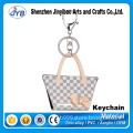 Shenzhen factory price custom keychain fashion handbag key holder wholesale